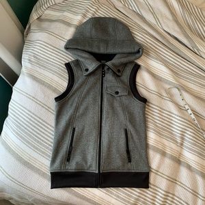 Burton dryride sweatchirt hoodie vest